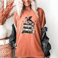 Dragon Hoard Of Books Reading Lover Cute Art Women's Comfort Colors T-Shirt Yam