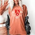 Earned It For Nurse Graduation Or RN LPN Nursing School Grad Women's Comfort Colors T-Shirt Yam