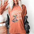 Easily Distracted By Dogs And Books Reader Animal Dog Women's Comfort Colors T-Shirt Yam Easily Distracted By Dogs And Books Reader Animal Dog Women's Comfort Colors T-Shirt Yam