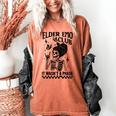 Elder Emo Club Skeleton Nostalgia It Wasn't a Phase Mom Women's Comfort Colors T-Shirt Yam