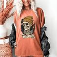 Elder Emo Skeleton Beanie Nostalgia Scene Aesthetic Women's Comfort Colors T-Shirt Yam Elder Emo Skeleton Beanie Nostalgia Scene Aesthetic Women's Comfort Colors T-Shirt Yam
