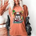 English Bulldog Reading a Book Dog Women's Comfort Colors T-Shirt Yam English Bulldog Reading a Book Dog Women's Comfort Colors T-Shirt Yam