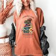 Essentials Classical Conversations CC Tutor Books Women's Comfort Colors T-Shirt Yam Essentials Classical Conversations CC Tutor Books Women's Comfort Colors T-Shirt Yam