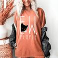 Ew People Cat Introvert Anti-Social Women's Comfort Colors T-Shirt Yam