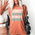 Extroverts Sparkle Introverts Glow Introvert Women's Comfort Colors T-Shirt Yam Extroverts Sparkle Introverts Glow Introvert Women's Comfort Colors T-Shirt Yam