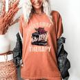 Fairy Smut Is My Therapy Romantasy Spicy Books Faerie Tales Women's Comfort Colors T-Shirt Yam
