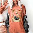 Floral Tarot Card The Reader Skeleton Reading Book Women's Comfort Colors T-Shirt Yam Floral Tarot Card The Reader Skeleton Reading Book Women's Comfort Colors T-Shirt Yam