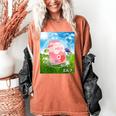 Frutiger Aero Aesthetic Tech Kawaii Strawberry Milk Fishes Women's Comfort Colors T-Shirt Yam Frutiger Aero Aesthetic Tech Kawaii Strawberry Milk Fishes Women's Comfort Colors T-Shirt Yam
