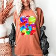 Frutiger Aero Aesthetic Tech Orb Pattern Heart Cherry Lips Raglan Baseball Tee Women's Comfort Colors T-Shirt Yam Frutiger Aero Aesthetic Tech Orb Pattern Heart Cherry Lips Raglan Baseball Tee Women's Comfort Colors T-Shirt Yam