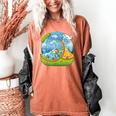Frutiger Aero Y2K Fashion Trends Statement Piece Tech Orange Women's Comfort Colors T-Shirt Yam
