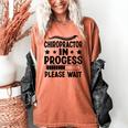 Future Chiropractor Graduation Chiropractic Student Graduate Women's Comfort Colors T-Shirt Yam
