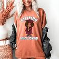 Future HBCU Grad Girl Wearing Graduation Gown Women's Comfort Colors T-Shirt Yam