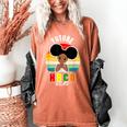 Future HBCU Grad Graduate Afro Girl College Graduation Women's Comfort Colors T-Shirt Yam
