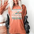 FUTURE MARINE BIOLOGIST MAKING WAVES Graduation T-Shirt Women's Comfort Colors T-Shirt Yam