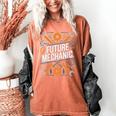 Future Mechanic Graduation School Kids Toddler Women Men Gag Women's Comfort Colors T-Shirt Yam