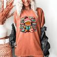 Gingerbread Reading Book Lovers Christmas Bookworm Librarian Premium Women's Comfort Colors T-Shirt Yam