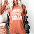 Goodbye Kindergarten Hello Summer Shirt Boy Girl Graduation Women's Comfort Colors T-Shirt Yam