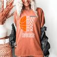 Graduate Senior Class 2022 Graduation Basketball Player Women's Comfort Colors T-Shirt Yam