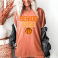 Graduate Senior Class 2023 Basketball Player Graduation Grad Women's Comfort Colors T-Shirt Yam