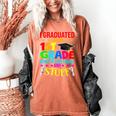 I Graduated From 1st Grade Graduation Matching Student Women's Comfort Colors T-Shirt Yam