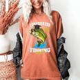 I Graduated Can I Go Fishing Now 2025 Graduation Fisher Women's Comfort Colors T-Shirt Yam