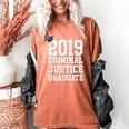 Graduation 2019 Criminal Justice Tshirt Women's Comfort Colors T-Shirt Yam