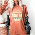 Graduation 2019 TShirt Proud Sister Of A Senior Women's Comfort Colors T-Shirt Yam