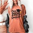 Graduation 2025 Senior 2025 Class Of 2025 Graduate Women's Comfort Colors T-Shirt Yam