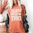 Graduation Class 1980 Women's Comfort Colors T-Shirt Yam