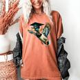 Graduation Mallard Duck Hunter Hunting Season Grad Hunting Women's Comfort Colors T-Shirt Yam