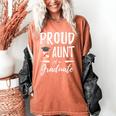 Graduation Shirt 2018 Proud Aunt Of a Graduate Women's Comfort Colors T-Shirt Yam