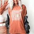 Graduation Shirt Straight Outta Elementary Women's Comfort Colors T-Shirt Yam
