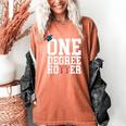 Graduation Shirts 2021 2022 One Degree Hotter Graduate Women's Comfort Colors T-Shirt Yam