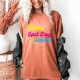Happy Last Day Of School Graduation Teacher Students Women's Comfort Colors T-Shirt Yam