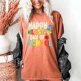 Happy Last Day Of School Teacher Kids Boys Girls Graduation Women's Comfort Colors T-Shirt Yam