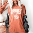 Highly Defensive Armadillo Shield Introvert Boundaries Women's Comfort Colors T-Shirt Yam Highly Defensive Armadillo Shield Introvert Boundaries Women's Comfort Colors T-Shirt Yam