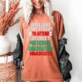 Hilarious Preschool Graduation Mom Dad Meme Preschooler Women's Comfort Colors T-Shirt Yam
