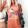 I'd Rather Be Kite Flying Throwback Hobby Memory Kite Women's Comfort Colors T-Shirt Yam