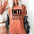 INTJ Architect Personality Introvert Sarcastic Women's Comfort Colors T-Shirt Yam INTJ Architect Personality Introvert Sarcastic Women's Comfort Colors T-Shirt Yam