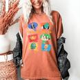Introvert Anti People Antisocial Social Media Meme Lovers Women's Comfort Colors T-Shirt Yam