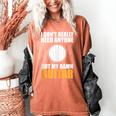 Introvert Guitarist Only Need Guitar Enjoy Acoustic Music Women's Comfort Colors T-Shirt Yam