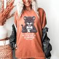 Introvert Panther And Coffee Lovers Women's Comfort Colors T-Shirt Yam