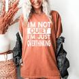 Introvert Quote Women's Comfort Colors T-Shirt Yam Introvert Quote Women's Comfort Colors T-Shirt Yam
