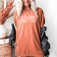 Introvert Sarcastic 99 Chance I Don't Care Antisocial Women's Comfort Colors T-Shirt Yam