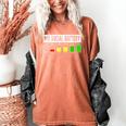 Introvert My Social Battery Low Level Graphic Women's Comfort Colors T-Shirt Yam