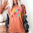 Introvert I Want To Be Alone Retro Wavy Women's Comfort Colors T-Shirt Yam Introvert I Want To Be Alone Retro Wavy Women's Comfort Colors T-Shirt Yam