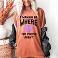 Introverted Sarcastic Humor Antisocial Introvert Women's Comfort Colors T-Shirt Yam