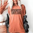 Introverted Willing To Discuss Climate Change Women's Comfort Colors T-Shirt Yam