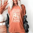 Introvert's Peaceful Solitude Graphic Leave Me Alone Quiet Women's Comfort Colors T-Shirt Yam Introvert's Peaceful Solitude Graphic Leave Me Alone Quiet Women's Comfort Colors T-Shirt Yam
