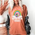 It's Book Fair Week Librarian Library Literacy Reading Women's Comfort Colors T-Shirt Yam